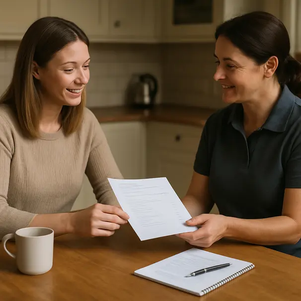 A friendly meet-and-greet builds trust from the start.