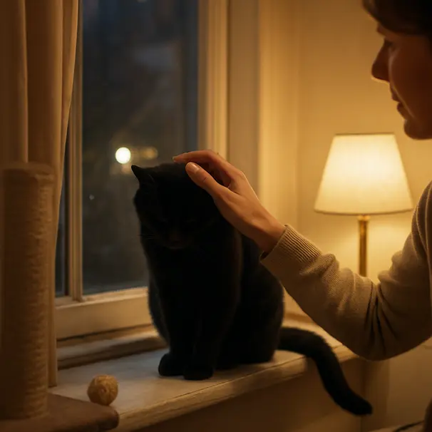 Sanfte Betreuung für unabhängige Katzen zuhause.