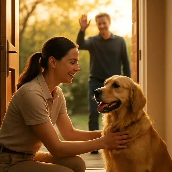 Cómo preparar a tu mascota antes de dejarla con un pet carer