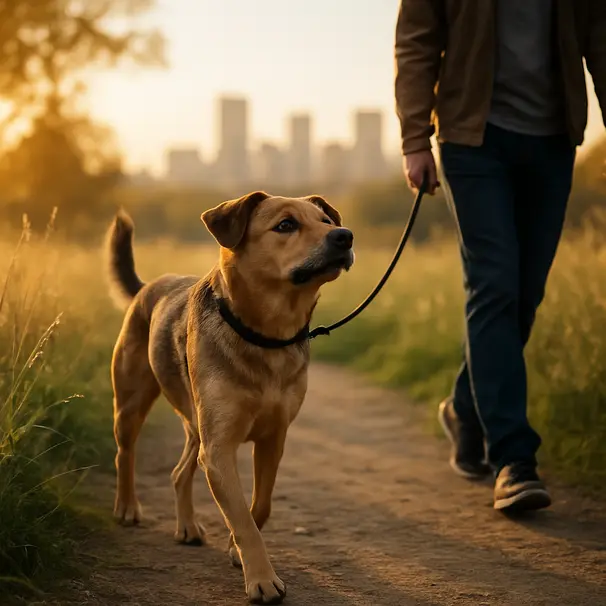 Dogs pick up subtle scent changes on walks.